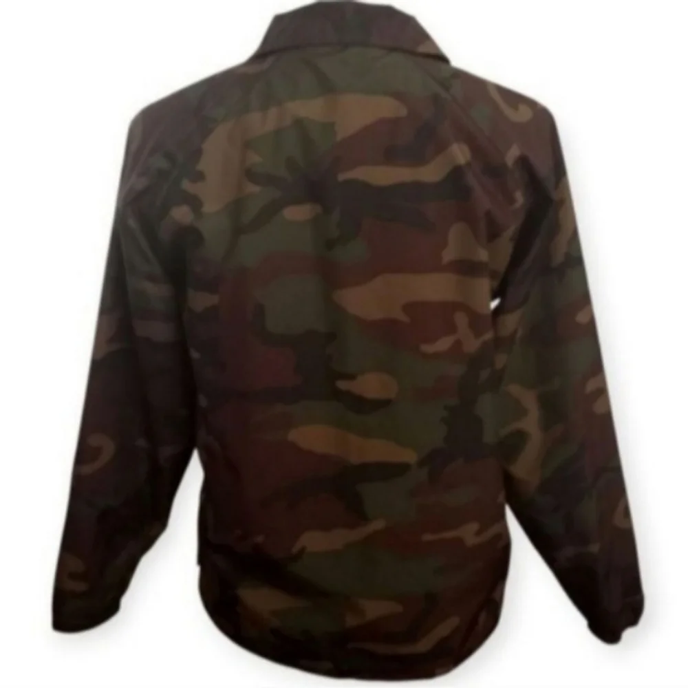 Vans Boys Green Camouflage Field Jacket Sz.YL EUC.